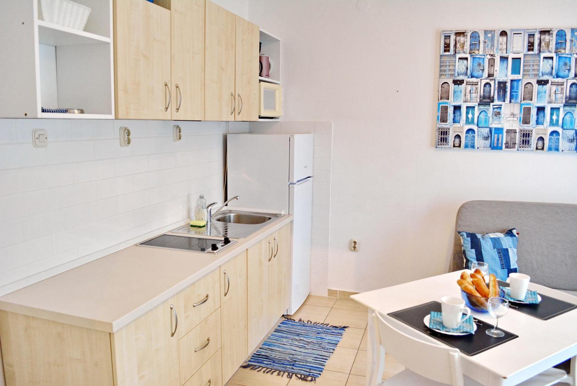 Apartments Cala Biograd Na Moru Rum bild